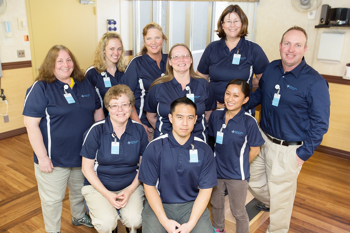 Midtown Oaks rehab staff team