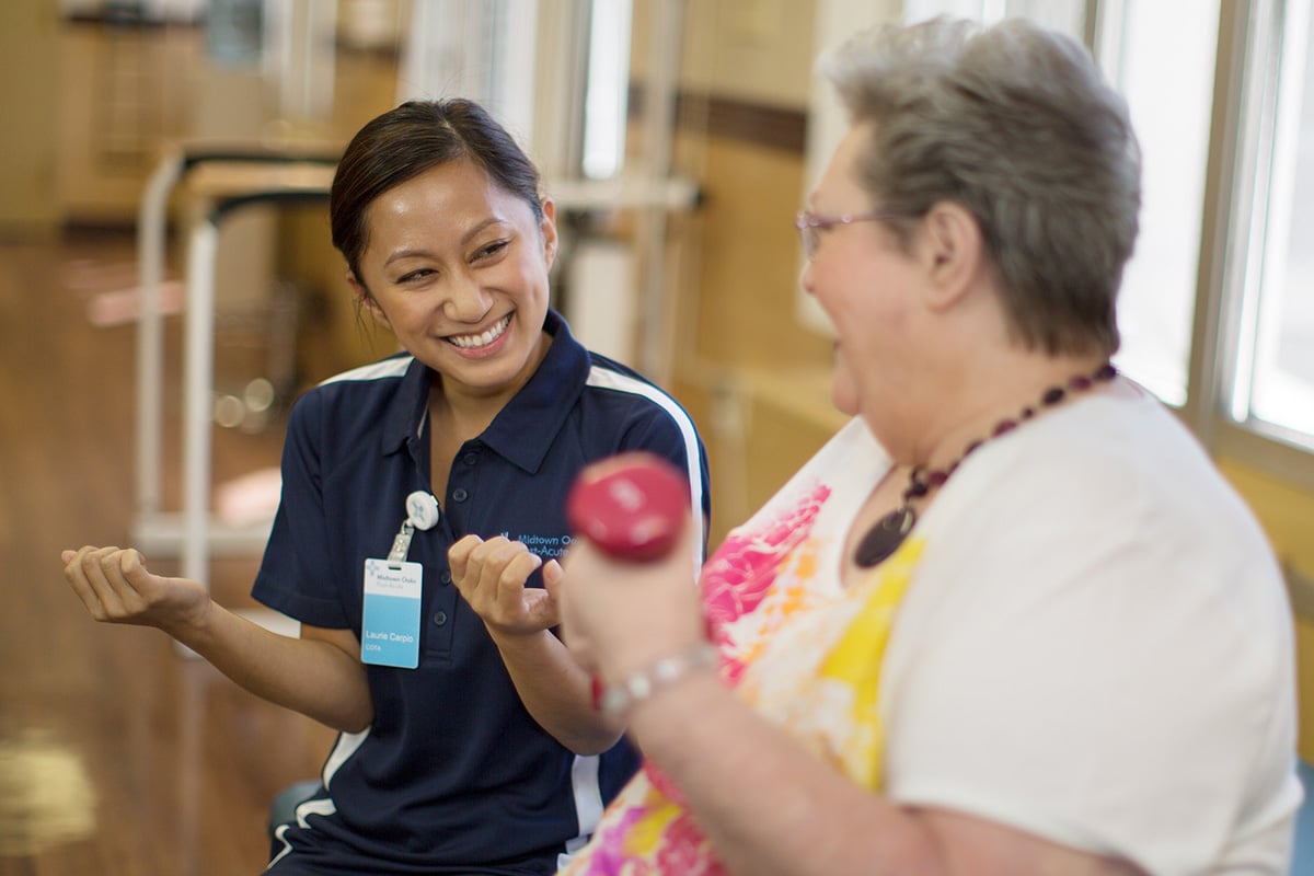 Midtown Oaks Rehab gym